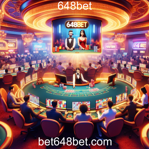 Descubra a Experiência do Casino Ao Vivo no 648bet